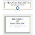 Franco Pacenti Brunello di Montalcino 2015 Front Label