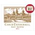 Chateau Cos d'Estournel (3 Bottles in OWC) 2015 Front Label