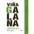 Vina Galana Verdejo 2018 Front Label
