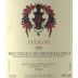 Fuligni Brunello di Montalcino 2001 Front Label