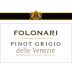 Folonari Pinot Grigio 2018 Front Label