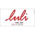 Luli Monte Linda Vineyard Pinot Noir 2019 Front Label