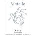 Matello Souris Pinot Noir 2007 Front Label