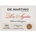 De Martino Single Vineyard Las Aguilas Cabernet Sauvignon 2011 Front Label