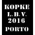 Kopke Late Bottled Vintage Port (375ML half-bottle) 2016 Front Label