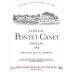 Chateau Pontet-Canet 1990 Front Label