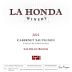 La Honda Winery Salinian Block Cabernet Sauvignon 2022 Front Label