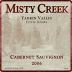 Misty Creek Wines Cabernet Sauvignon 2006 Front Label