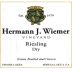 Hermann J. Wiemer Dry Riesling (375ML half-bottle) 2019 Front Label