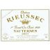 Chateau Rieussec Sauternes (half-bottle) 2001 Front Label