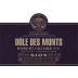 Robert Gilliard Dole des Monts Pinot Noir 2020 Front Label