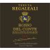 Regaleali Rosso del Conte 2016 Front Label