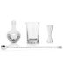 Viski 4-Piece Crystal & Stainless Steel Barware Set Gift Product Image