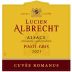 Lucien Albrecht Pinot Gris Cuvee Romanus 2021 Front Label