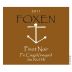 Foxen Fe Cienga Vineyard Pinot Noir 2011 Front Label