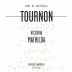 Tournon Mathilda White 2017 Front Label