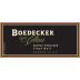 Boedecker Cellars Stoller Vineyard Pinot Noir 2012 Front Label