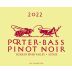 Porter-Bass Pinot Noir 2022 Front Label