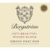 Bergstrom Winery Block Pinot Noir 2013 Front Label