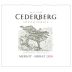 Cederberg Merlot-Shiraz 2020 Front Label