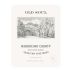 Saracina Vineyards Old Soul Red 2019 Front Label