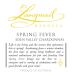 Langmeil Spring Fever Chardonnay 2022 Front Label