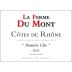 La Ferme du Mont Premier Cote 2020 Front Label
