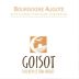 Domaine Goisot Bourgogne Aligote 2020 Front Label