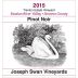 Joseph Swan Trenton Estate Vineyard Pinot Noir 2015 Front Label