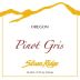 Silvan Ridge Pinot Gris 2007 Front Label