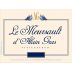 Alain Gras Meursault Les Tillets 2024 Front Label
