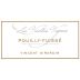 Vincent Girardin Pouilly-Fuisse Les Vieilles Vignes 2009 Front Label