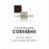Champagne Coessens Les Sens Boises Brut 2020 Front Label