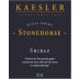 Kaesler Stonehorse Shiraz 2013 Front Label