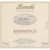 Ronchi Barbaresco 2016 Front Label