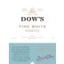 Dow's Fine White Port Front Label