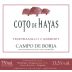 Bodegas Aragonesas Coto de Hayas Tempranillo Cabernet 2016 Front Label