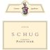 Schug Carneros Pinot Noir (375ML half-bottle) 2018 Front Label