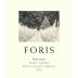 Foris Riesling 2018 Front Label