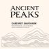 Ancient Peaks Paso Robles Cabernet Sauvignon 2018 Front Label