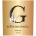 Chateau Cos d'Estournel G d'Estournel 2019 Front Label