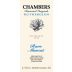 Chambers Rosewood Rare Muscat (375ML half-bottle) Front Label