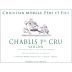 Christian Moreau Chablis Vaillon Premier Cru 2015 Front Label