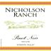 Nicholson Ranch Estate Pinot Noir 2011 Front Label