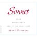 Sonnet Muns Pinot Noir 2018 Front Label