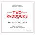 Two Paddocks Dry Riesling 2019 Front Label