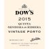 Dow's Quinta da Senhora da Ribeira 2015 Front Label