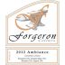 Forgeron Ambiance White 2012 Front Label