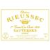 Chateau Rieussec Sauternes 2002 Front Label