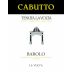 Cabutto La Volta Barolo 2014 Front Label